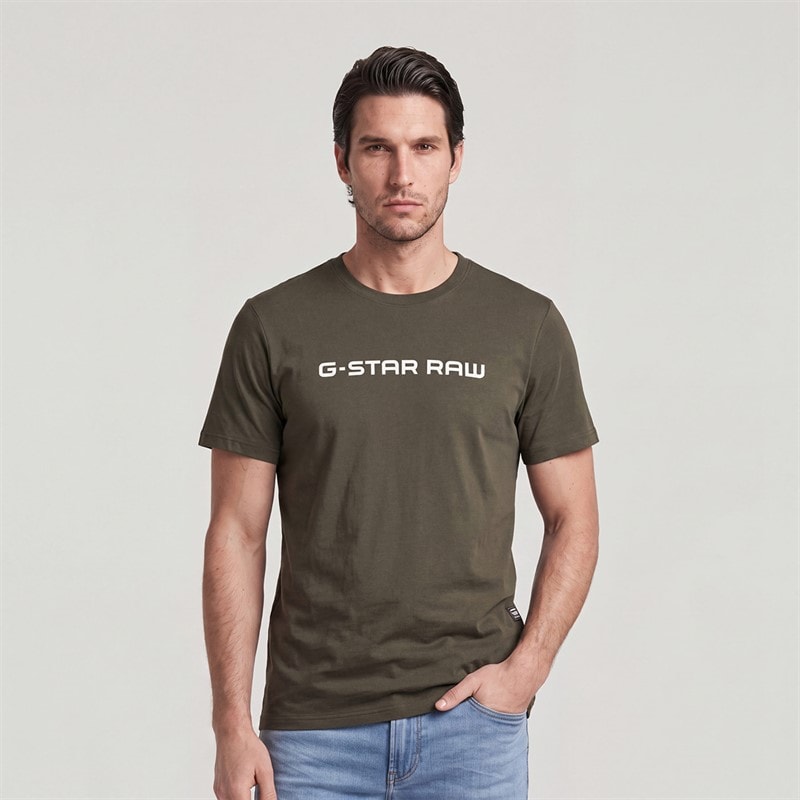 G-STAR Herre Slim T Shirt Mørkegrå