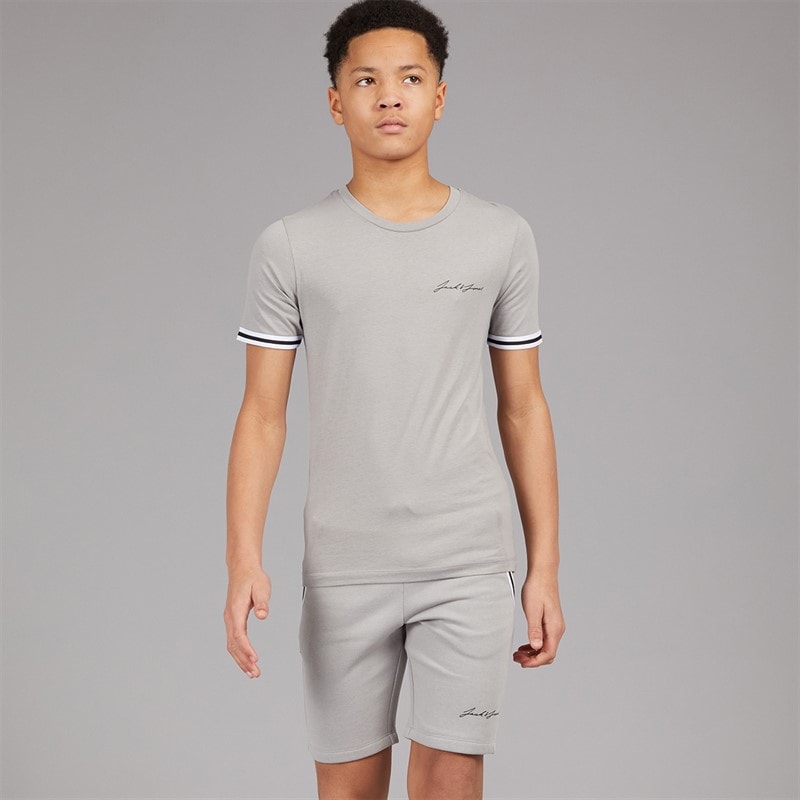 JACK & JONES Drenge Jaxon Sæt Grå