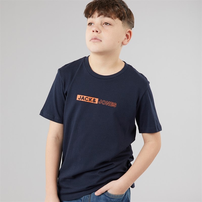 JACK & JONES Drenge Neo T-shirt Sky Captain