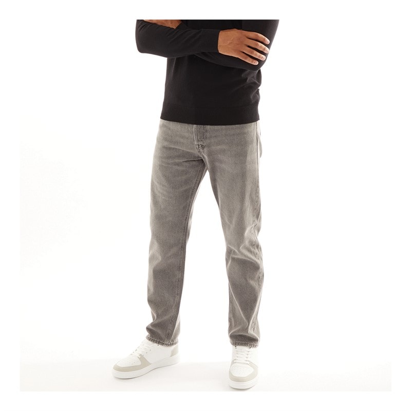 JACK & JONES Herre Chris Sq 051 Relaxed Fit Jeans Grå