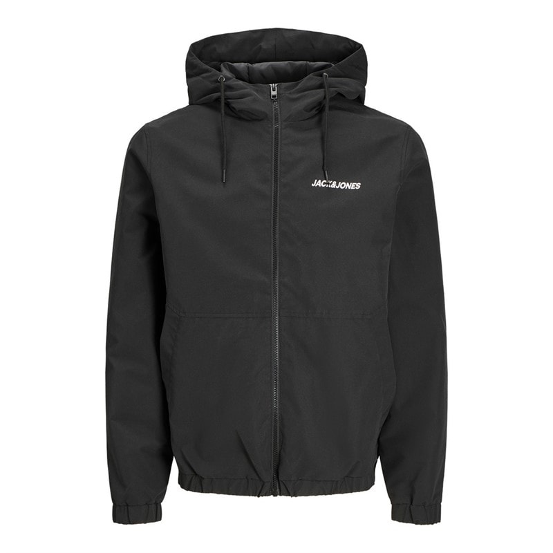 JACK & JONES Herre Mash Hættetrøje Bomber Sort