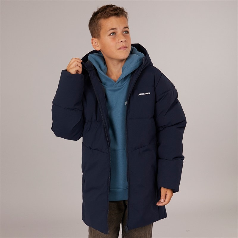 JACK & JONES Drenge Brady Puffer Jakke Sky Captain