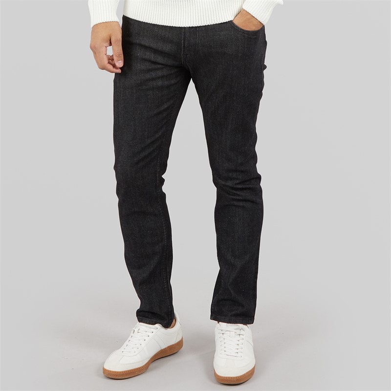 JACK & JONES Herre Glenn Original Slim Fit Jeans Sort