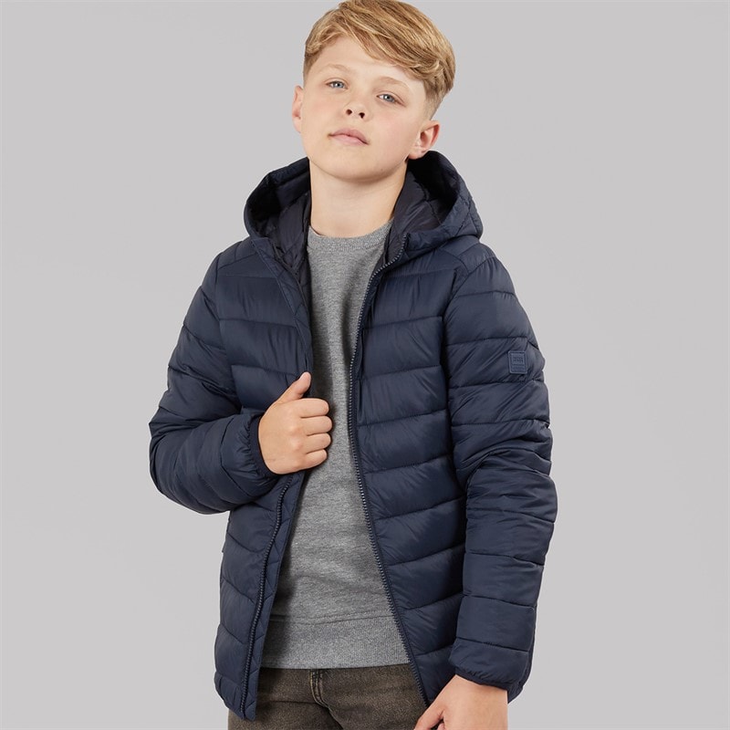 JACK & JONES Drenge Bradley Let Dunjakke Sky Captain