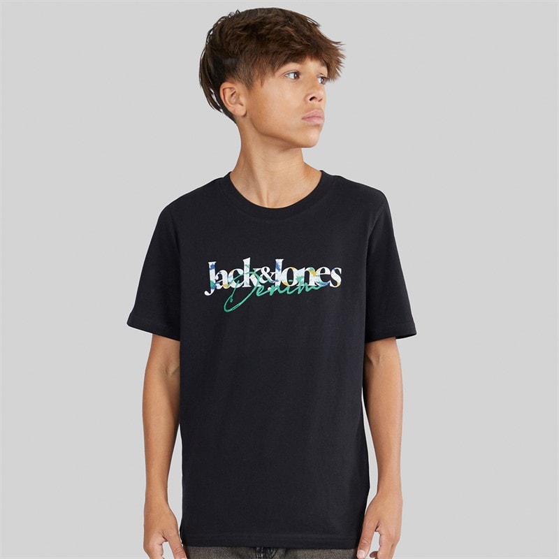 JACK & JONES Drenge Tom T-shirt Sort