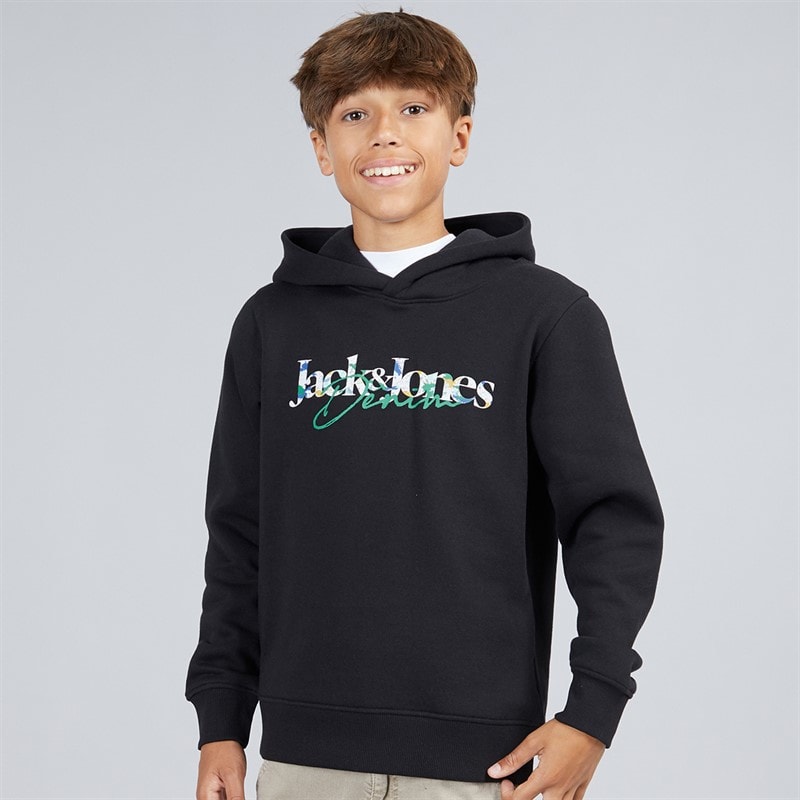 JACK & JONES Drenge Tom Hættetrøje Sort