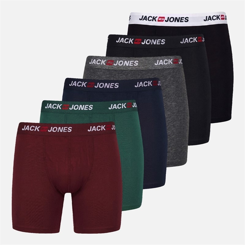 JACK & JONES Herre Jaccorp Logo 6-pak Boxer Briefs Pack 4 Port Royal