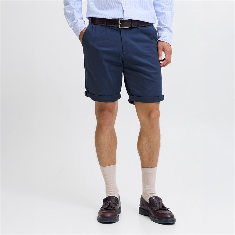 JACK & JONES Herre Chino Shorts Navy Blazer