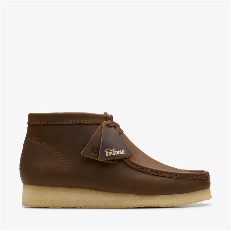 Clarks Herre Originals 2 Wallabee Boots 1211 Beeswax