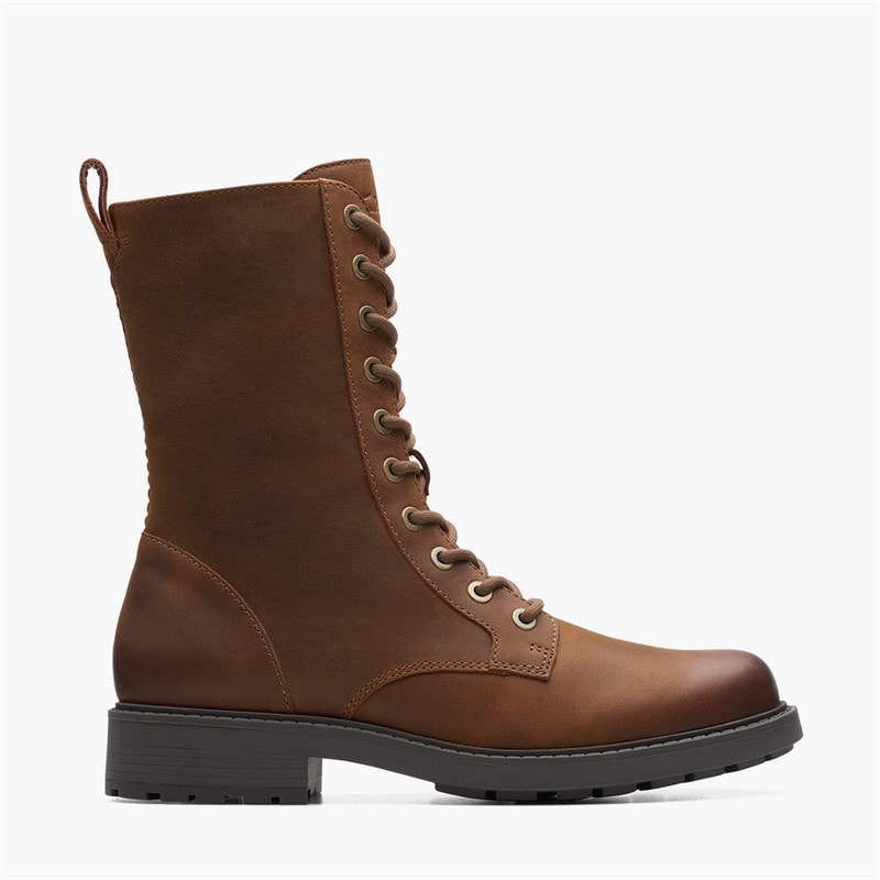 Clarks Dame Orinoco 2 stil støvler Brown Snuff