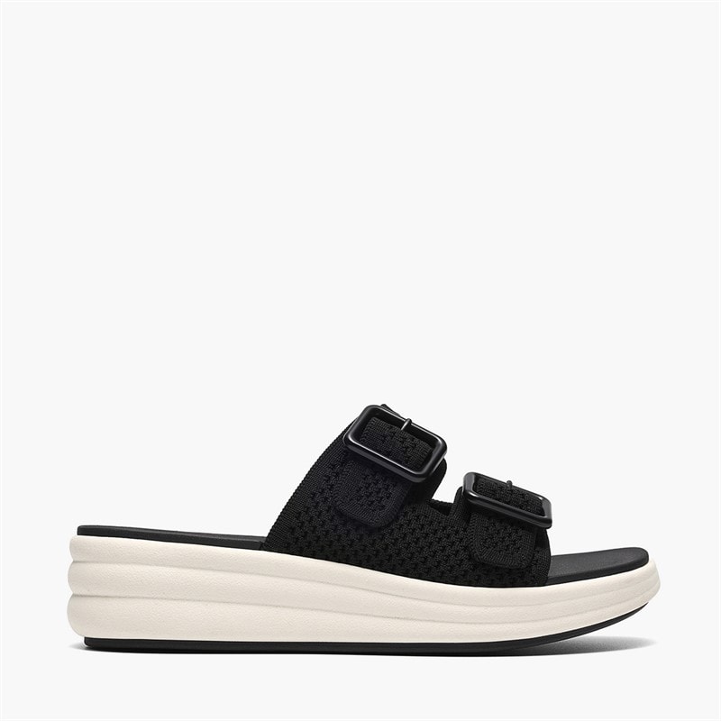Clarks Dame Drift Faye Sandaler Sort