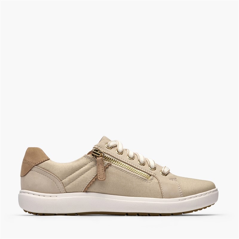 Clarks Dame Nalle Zen Træningssko Cream