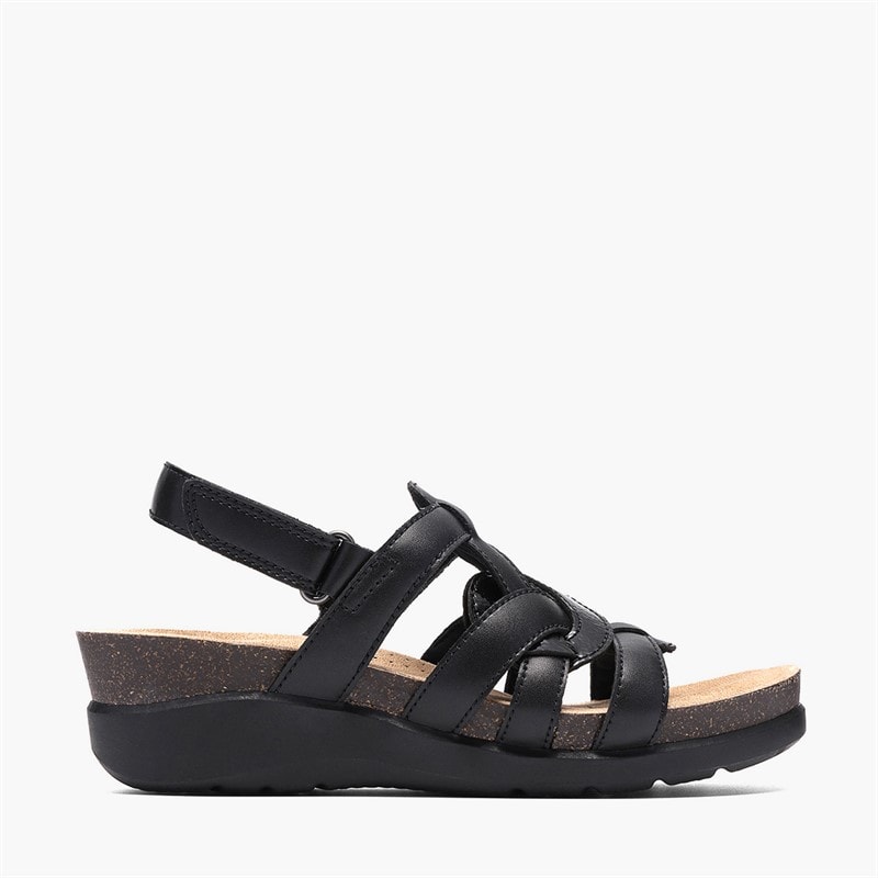 Clarks Dame Calenne Gracie Kile sandaler Black Combi