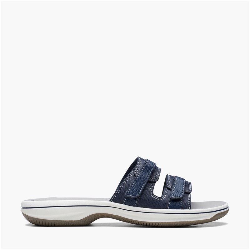 Clarks Dame Brinkley Piper Sandaler Navy