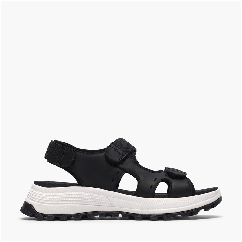Clarks Dame ATL Trek Surf Sandaler Black Leather