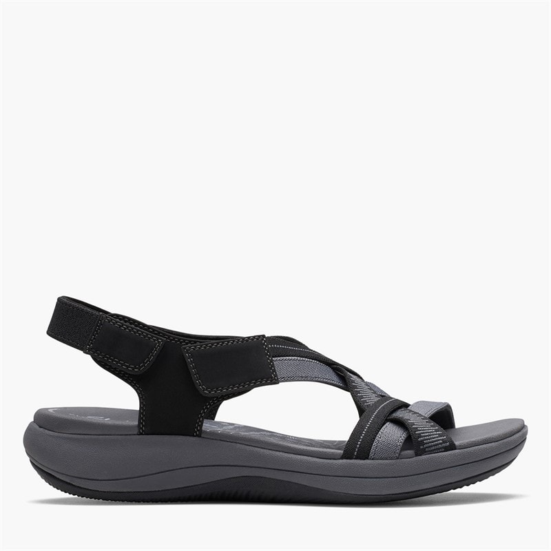 Clarks Dame Mira Ivy Sandaler Sort