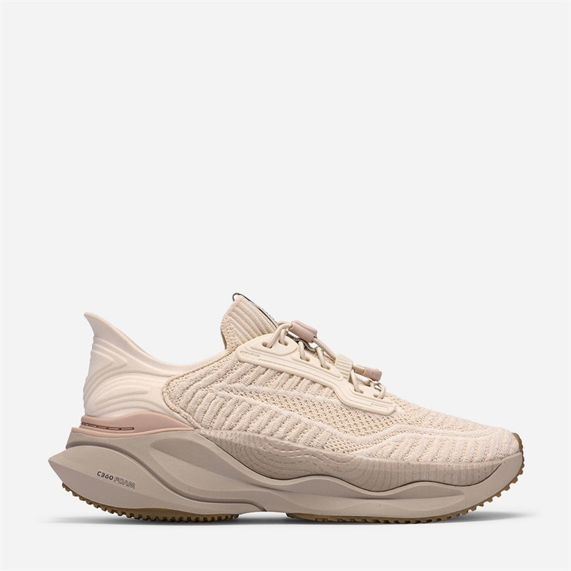 Clarks Dame Pace Rise Træningssko Light Sand