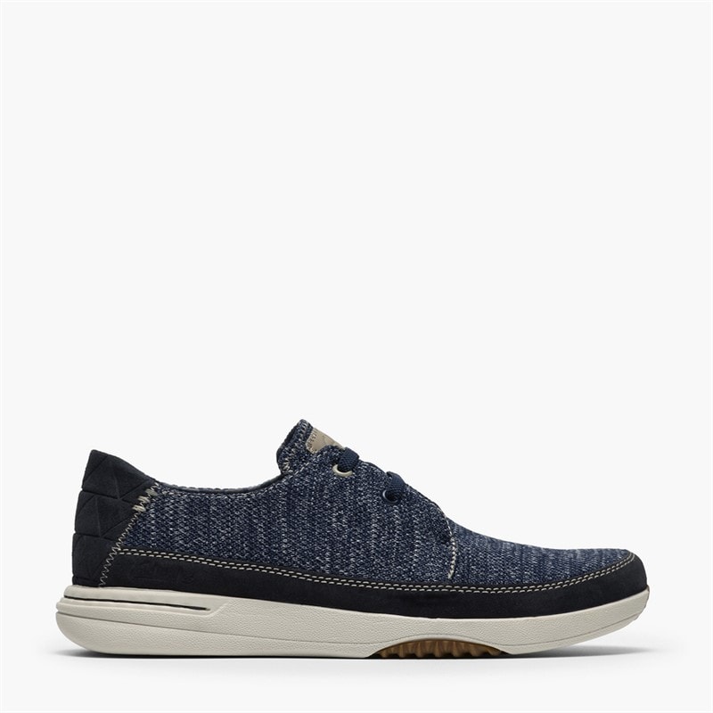Clarks Herresko Easeway Snøre Navy Combi