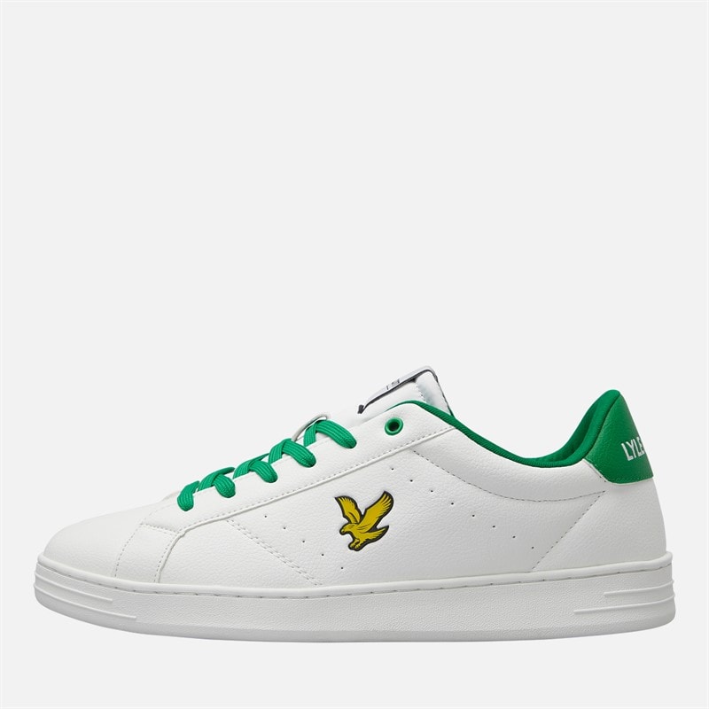 Lyle And Scott Vintage Herre Elgin Hul Sko White Green
