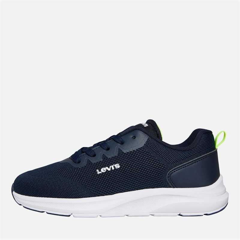 Levi's Junior Hudson Sneakers Navy/Gul 0923 Navy Yellow 0923