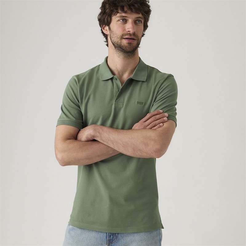 Levi's Herre Slim Housemark Polo Shirt Laurel Wreath