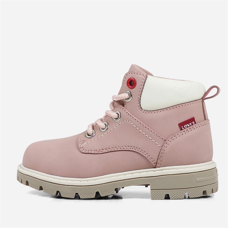 Levi's SpædbarnsPiger Jax Plus Mini Støvler Pink Ecru 4649