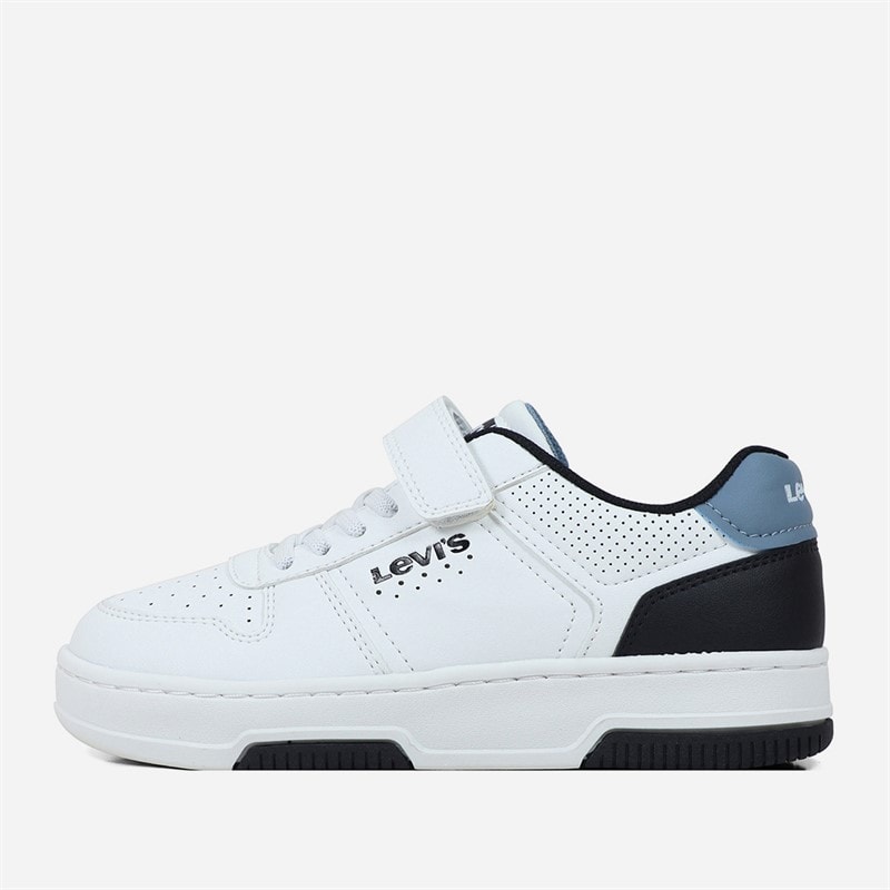 Levi's Børn Maverick Sneakers White Black Blue 0956