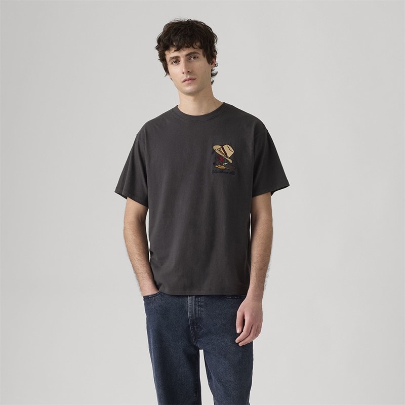 Levi's Herre Vintage Fit Grafik T Shirt Hesteskobisonspøgelse