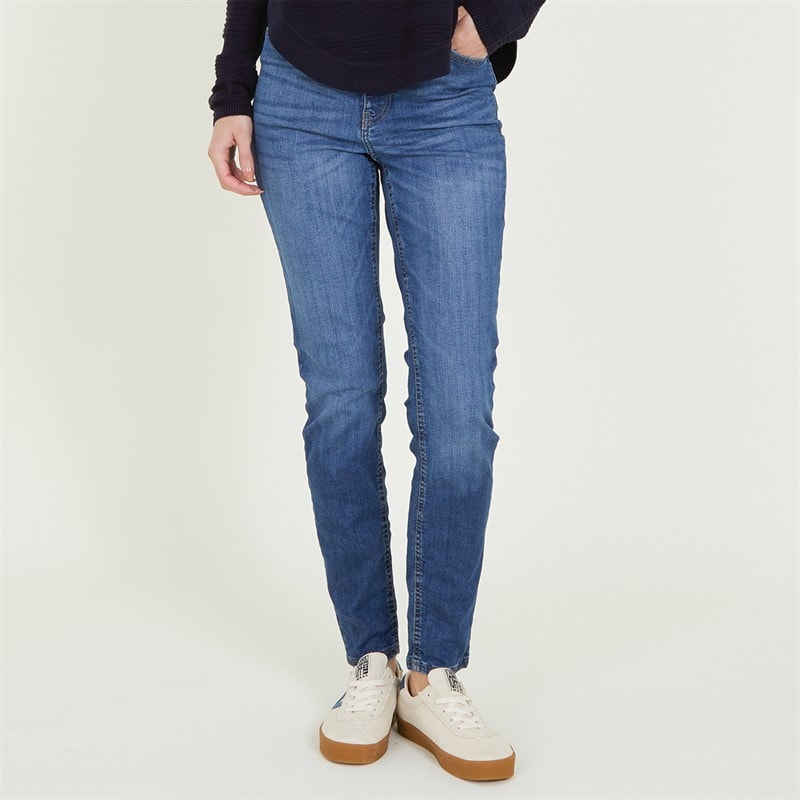 Noisy May Dame Satty Skinny Jeans Blå