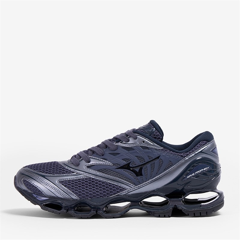 Mizuno Herre Wave Prophecy Træningssko Odyssey ey Odyssey Gray/Sort/Metallic Gr