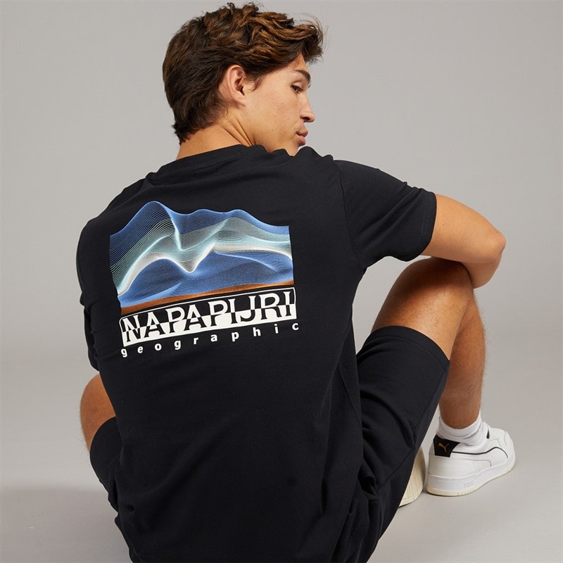 Napapijri Herre Rorvik T-shirt Black Beauty