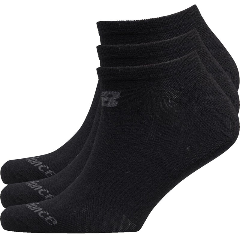 New Balance Tre par Usynlige Strømper Sort