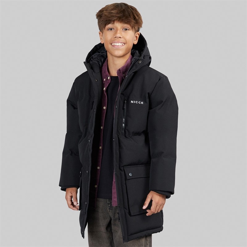 NICCE Drenge Merigo Parka Jakke Sort