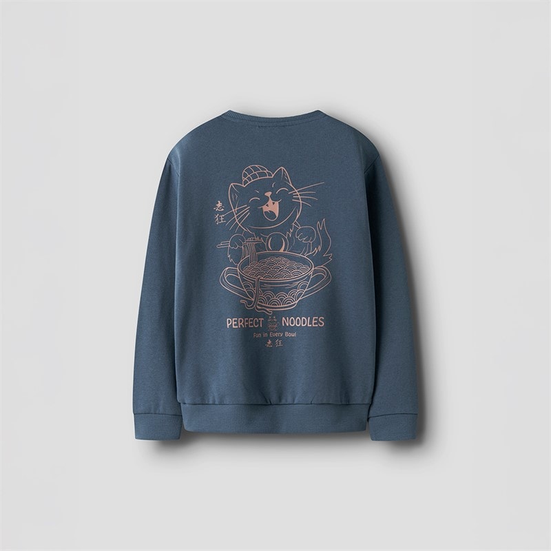 Name It Drenge Trenton Sweatshirt Vintage Indigo