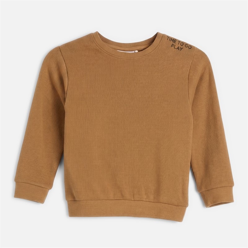 Name It Drenge Mini Tobear Sweatshirt Toasted Coconut