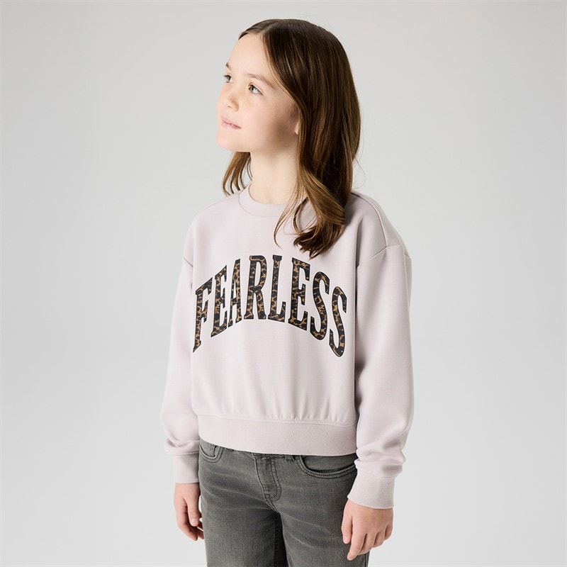 Name It Piger Bima Sweatshirt Lilac Marble