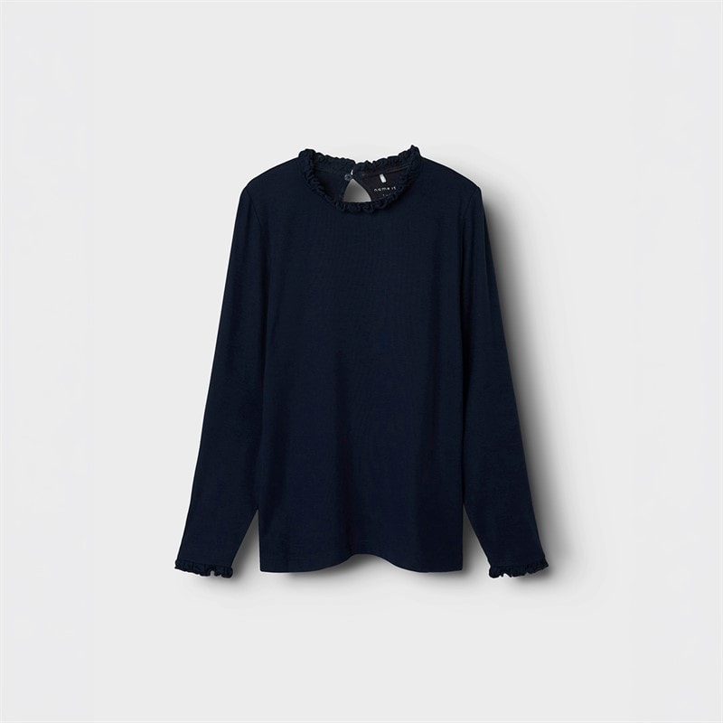Name It Piger Prakula Langærmet T-shirt Dark Sapphire