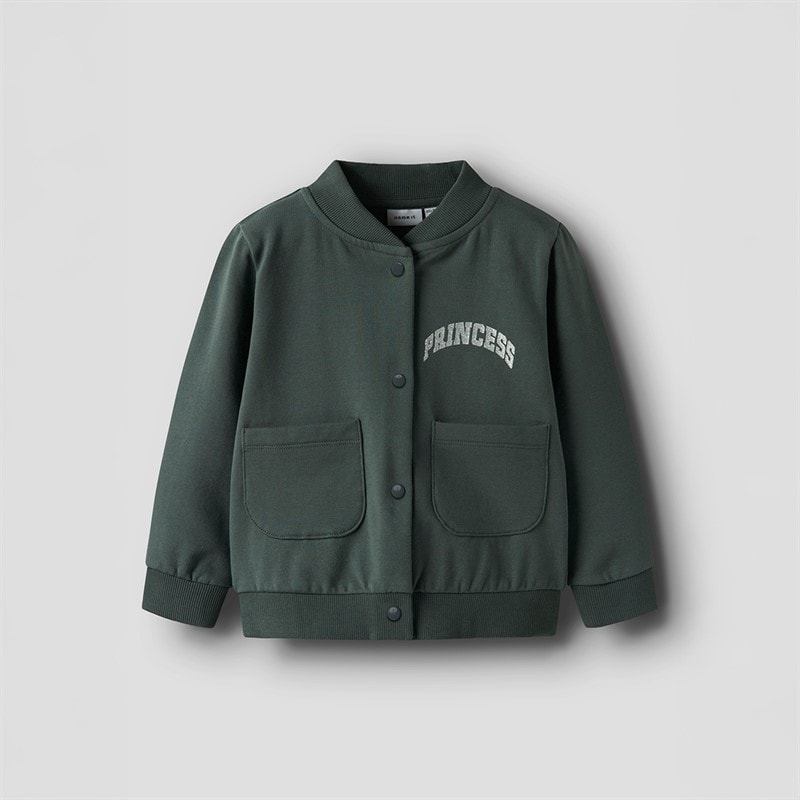 Name It Piger Botanja Bomber Jakke Shadow