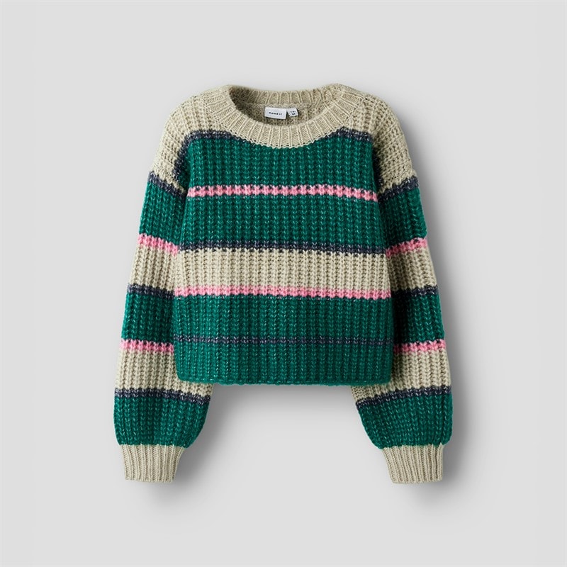 Name It Piger Subia Strikket Sweater Aventurine