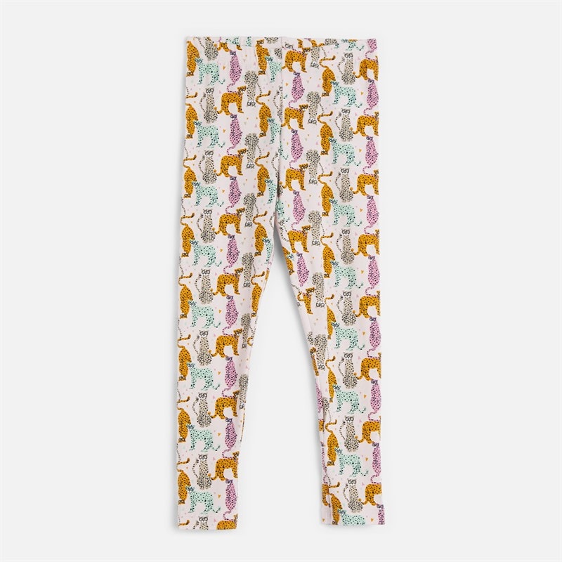 Name It Piger Vivian Gepard Leggings Ballerina