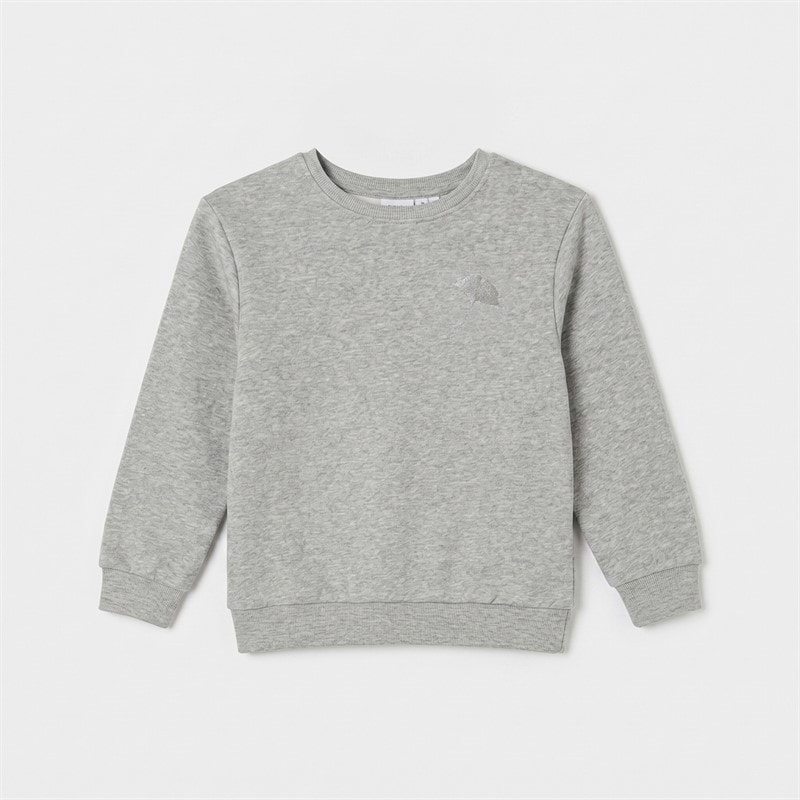 Name It Piger Ohanne Sweatshirt Grey Melange