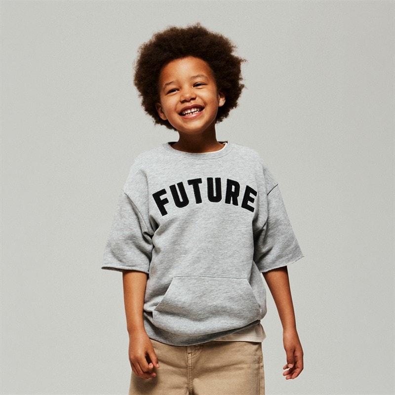 Name It Drenge Bobby Sweatshirt Grey Melange