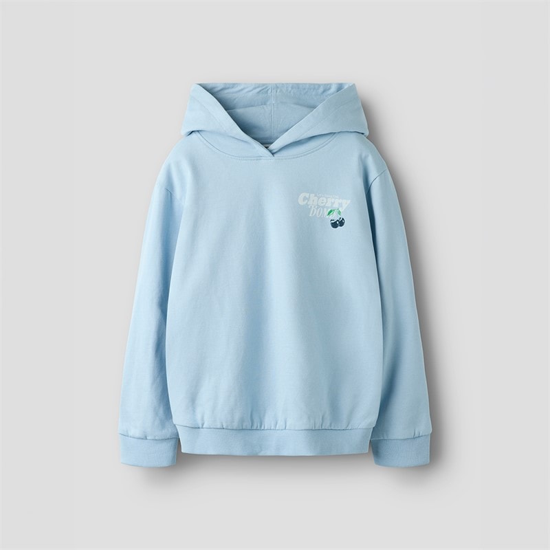Name It Piger Dilina Hættetrøje Cashmere Blue