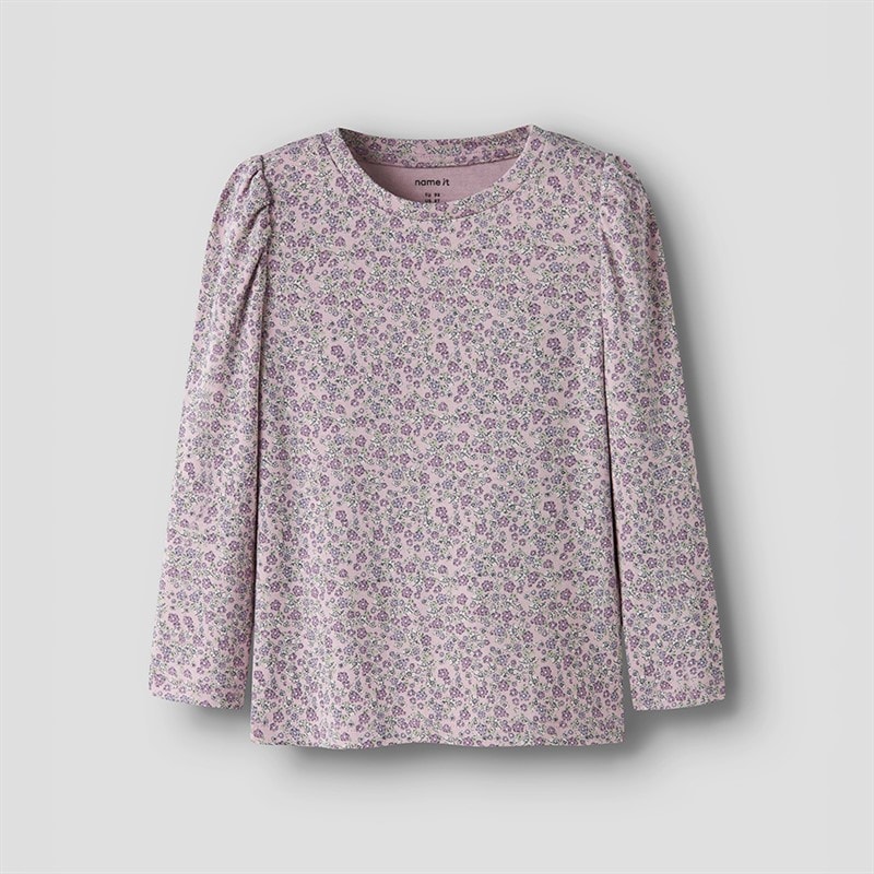 Name It Piger Tuline Langærmet Bluse Dawn Pink