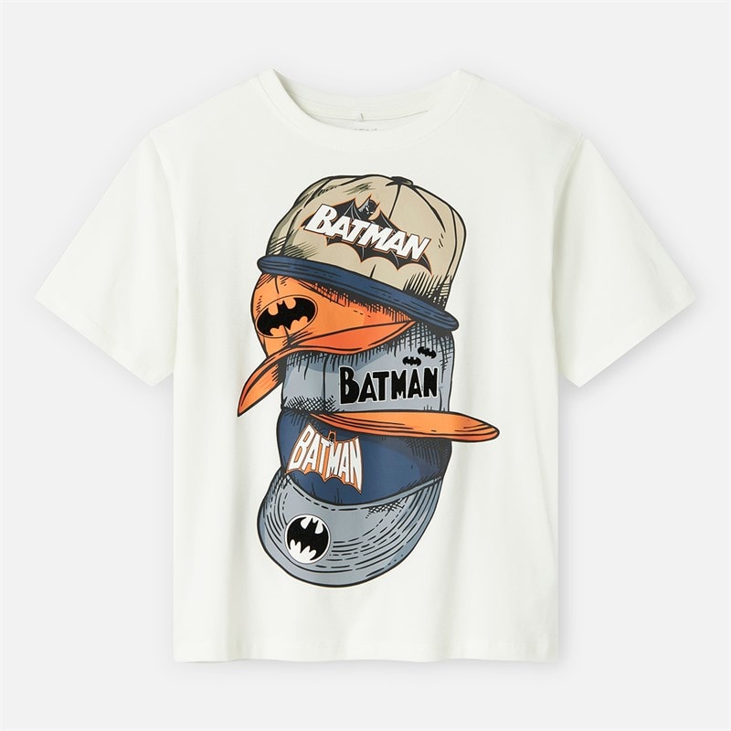 Name It Drenge Tilføj Batman T Shirt Cloud Dancer