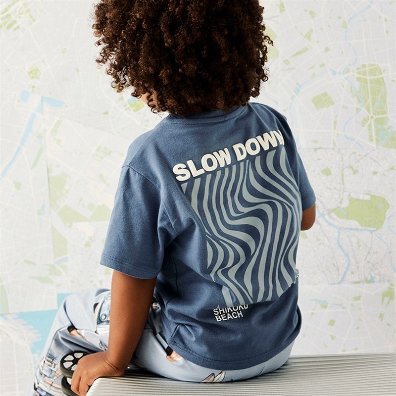 Name It Drenge Javes T-shirt Vintage Indigo