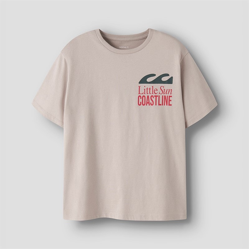 Name It Drenge Hila T-shirt Chateau Gray