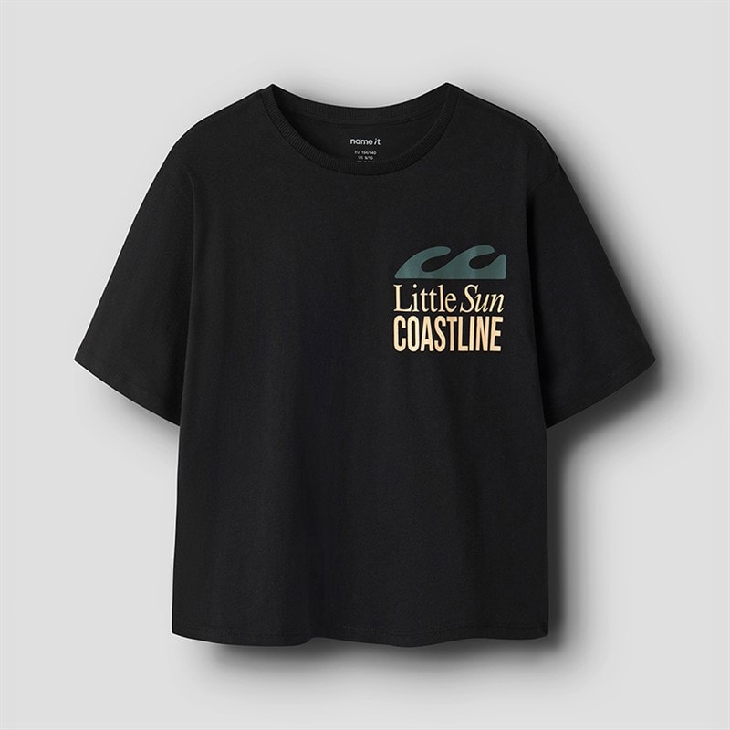 Name It Drenge Hila T-shirt Sort