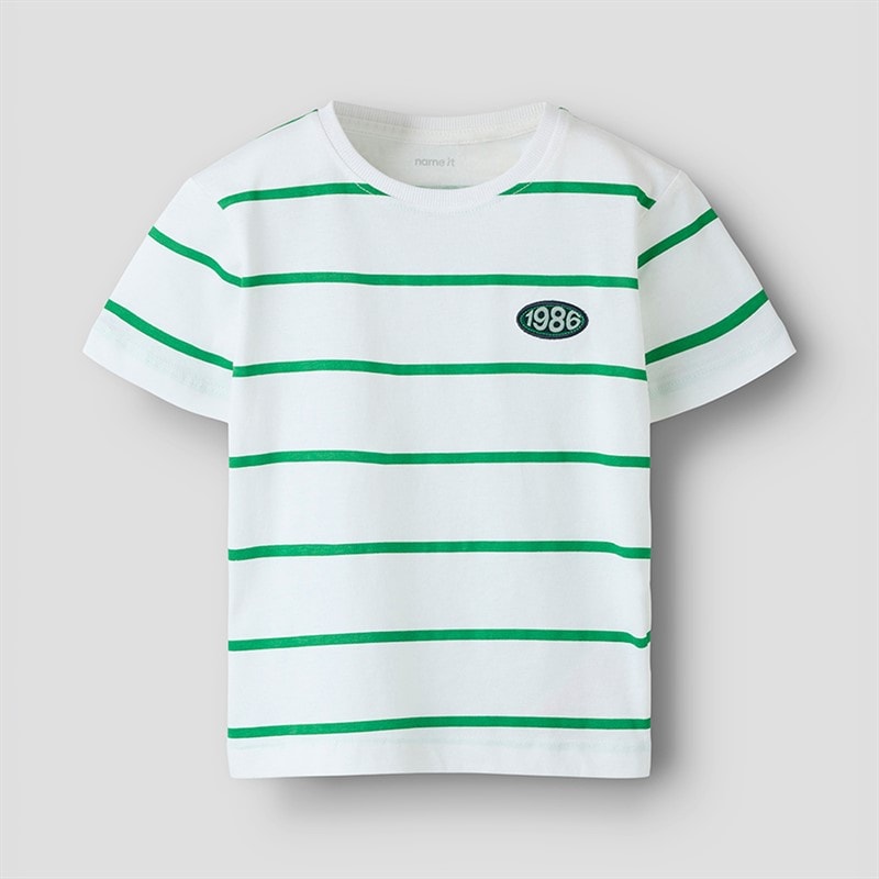 Name It Drenge Fritz T Shirt Bright White