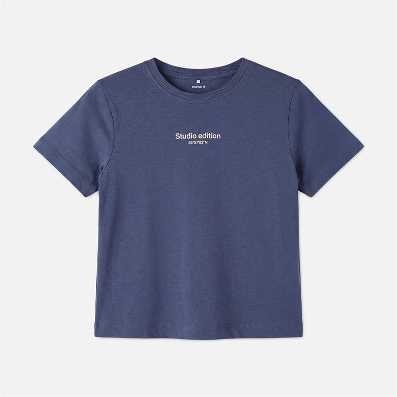 Name It Drenge Brody T Shirt Vintage Indigo